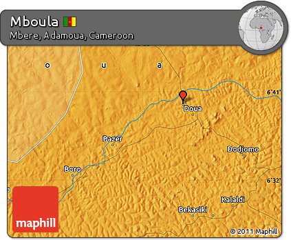 Political Map of Mboula