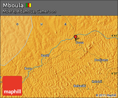Political Map of Mboula