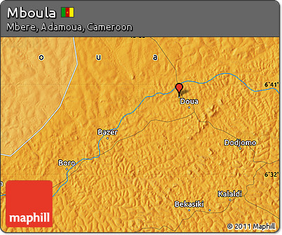 Political Map of Mboula