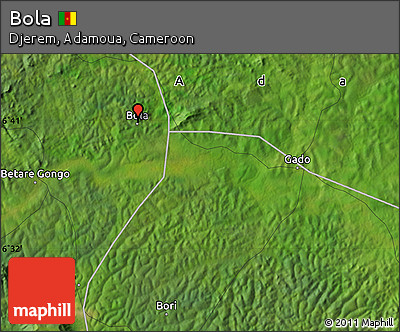Satellite Map of Bola