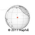 Outline Map of the Area around 6° 28' 13" N, 149° 31' 30" W, rectangular outline