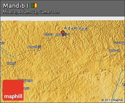 Physical 3D Map of Mandib I