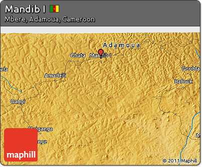 Physical 3D Map of Mandib I