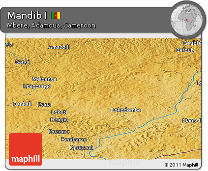 Physical Panoramic Map of Mandib I