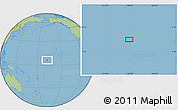 Savanna Style Location Map of the area around 6° 28' 13" N, 168° 13' 29" W