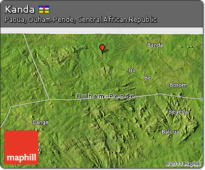 Satellite 3D Map of Kanda