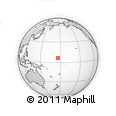 Outline Map of the Area around 6° 28' 13" N, 176° 1' 30" E, rectangular outline