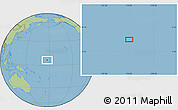 Savanna Style Location Map of the area around 6° 28' 13" N, 176° 52' 30" E