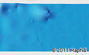 Shaded Relief 3D Map of the area around 6° 28' 13" N, 18° 37' 30" W