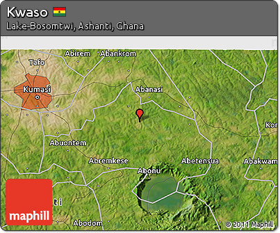 Satellite 3D Map of Kwaso