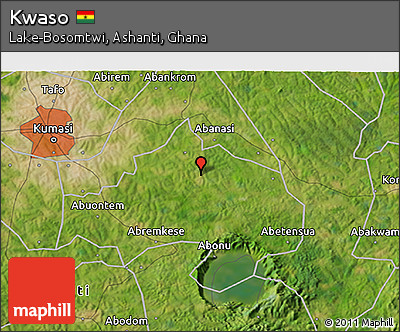 Satellite 3D Map of Kwaso
