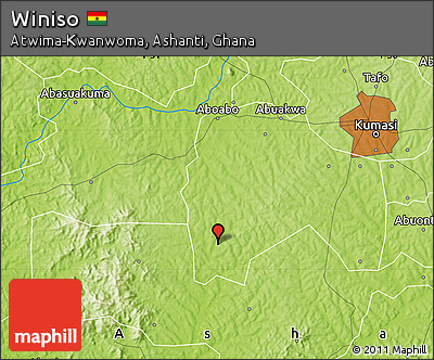 Physical Map of Winiso