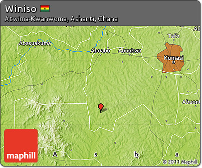 Physical Map of Winiso