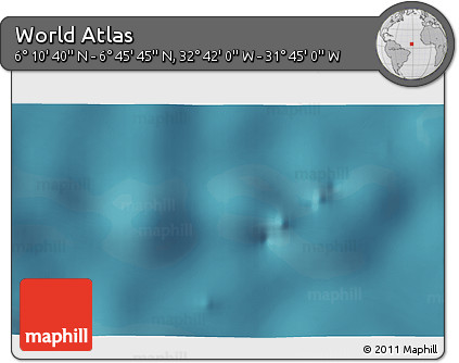 Satellite 3D Map of the Area around 6° 28' 13" N, 32° 13' 30" W
