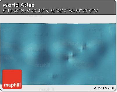 Satellite 3D Map of the Area around 6° 28' 13" N, 32° 13' 30" W