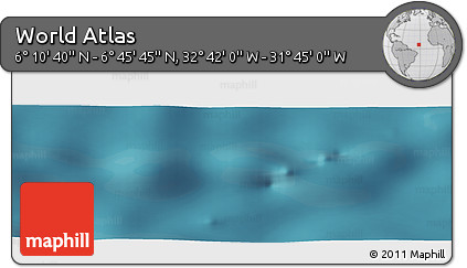 Satellite Panoramic Map of the Area around 6° 28' 13" N, 32° 13' 30" W