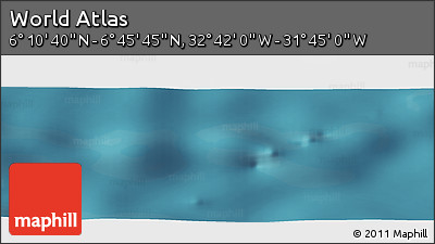 Satellite Panoramic Map of the Area around 6° 28' 13" N, 32° 13' 30" W
