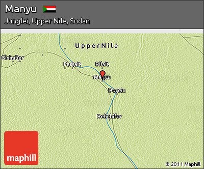Physical 3D Map of Manyu