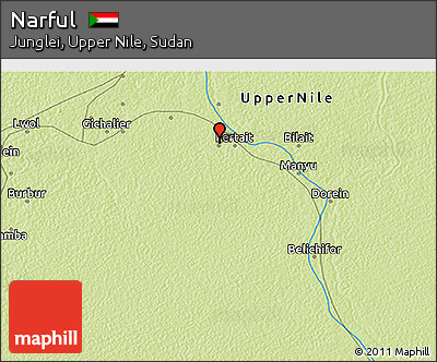 Physical 3D Map of Narful