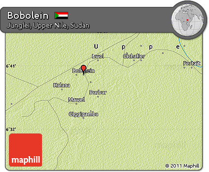 Physical Map of Bobolein