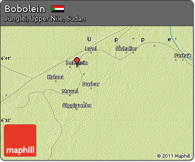 Physical Map of Bobolein