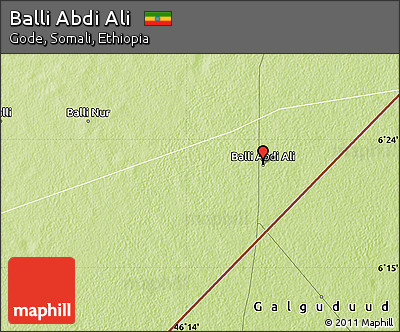 Physical Map of Balli Abdi Ali