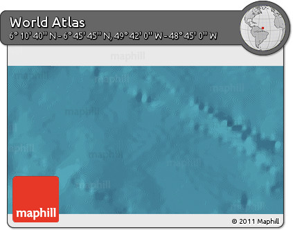 Satellite 3D Map of the Area around 6° 28' 13" N, 49° 13' 30" W