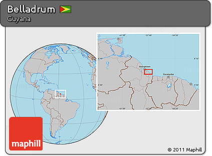 Gray Location Map of Belladrum