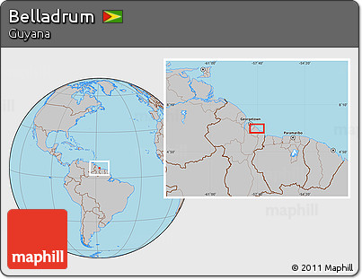 Gray Location Map of Belladrum