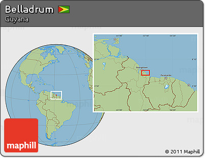 Savanna Style Location Map of Belladrum