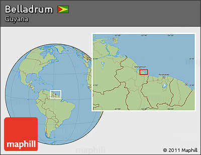 Savanna Style Location Map of Belladrum