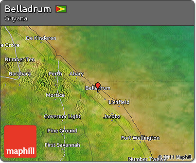 Satellite Map of Belladrum