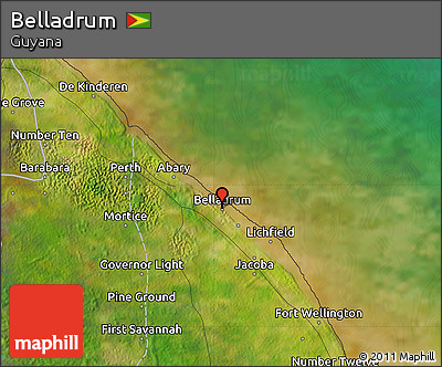 Satellite Map of Belladrum