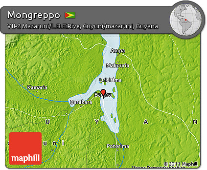 Physical Map of Mongreppo