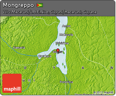 Physical Map of Mongreppo