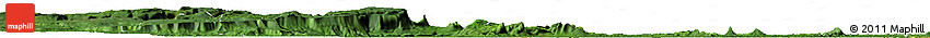 Satellite Horizon Map of the Area around 6° 28' 13" N, 61° 58' 30" W