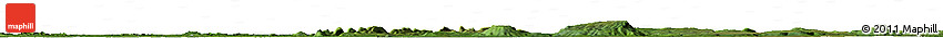 Satellite Horizon Map of the Area around 6° 28' 13" N, 63° 40' 30" W Satellite Horizon Map of the Area around 6° 28' 13" N, 63° 40' 30" W
