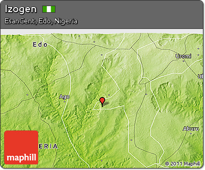 Physical 3D Map of Izogen