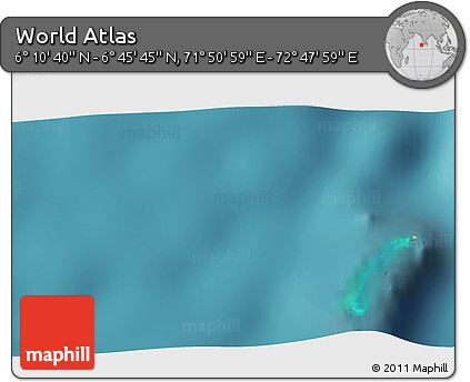 Satellite 3D Map of the Area around 6° 28' 13" N, 72° 19' 29" E