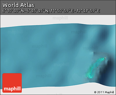 Satellite 3D Map of the Area around 6° 28' 13" N, 72° 19' 29" E