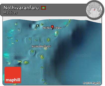 Satellite 3D Map of Nolhivaranfaru