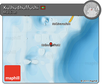 Political Map of Kulhudhuffushi