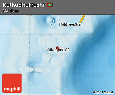 Political Map of Kulhudhuffushi