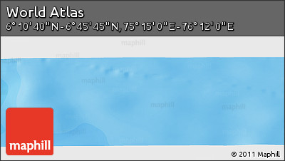 Political Panoramic Map of the Area around 6° 28' 13" N, 75° 43' 29" E