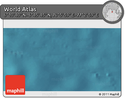 Satellite 3D Map of the Area around 6° 28' 13" N, 76° 34' 29" E