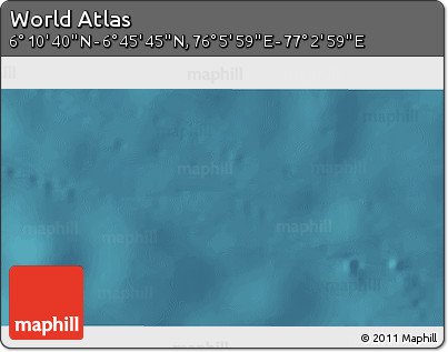 Satellite 3D Map of the Area around 6° 28' 13" N, 76° 34' 29" E