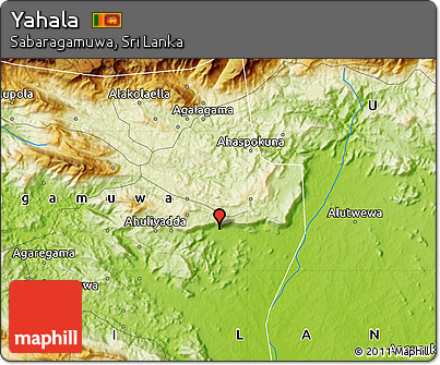 Physical Map of Yahala
