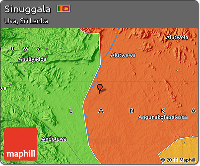 Political Map of Sinuggala