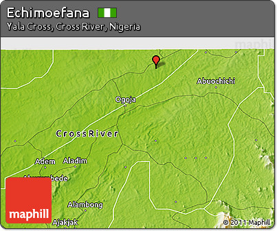 Physical 3D Map of Echimoefana