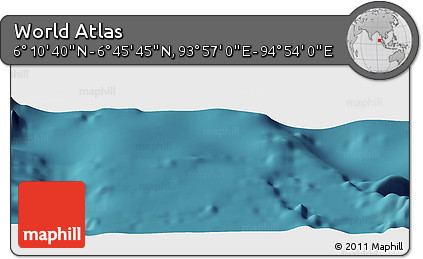 Satellite Panoramic Map of the Area around 6° 28' 13" N, 94° 25' 30" E